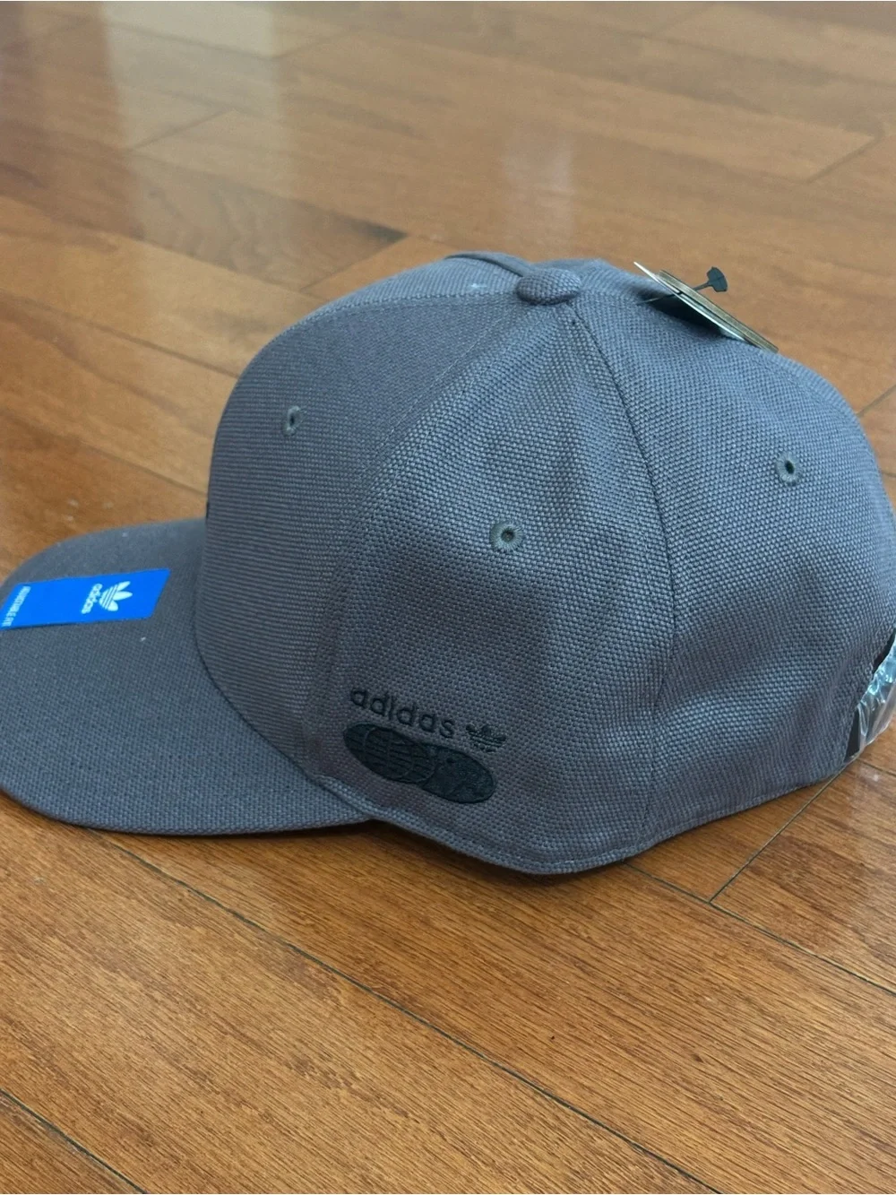 Adidas Men’s Modern Canvas Structure SnapBack Hat Grey Strata/Black